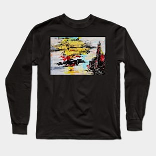 Abstract Silences Long Sleeve T-Shirt